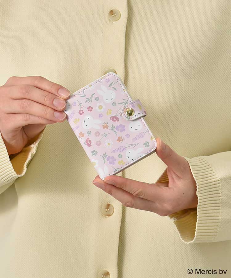 【WEB限定】MIFFY Floral pattern カードケース