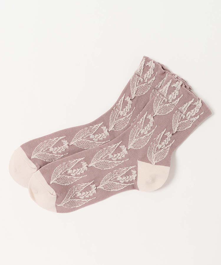 すずらんロークルーソックス