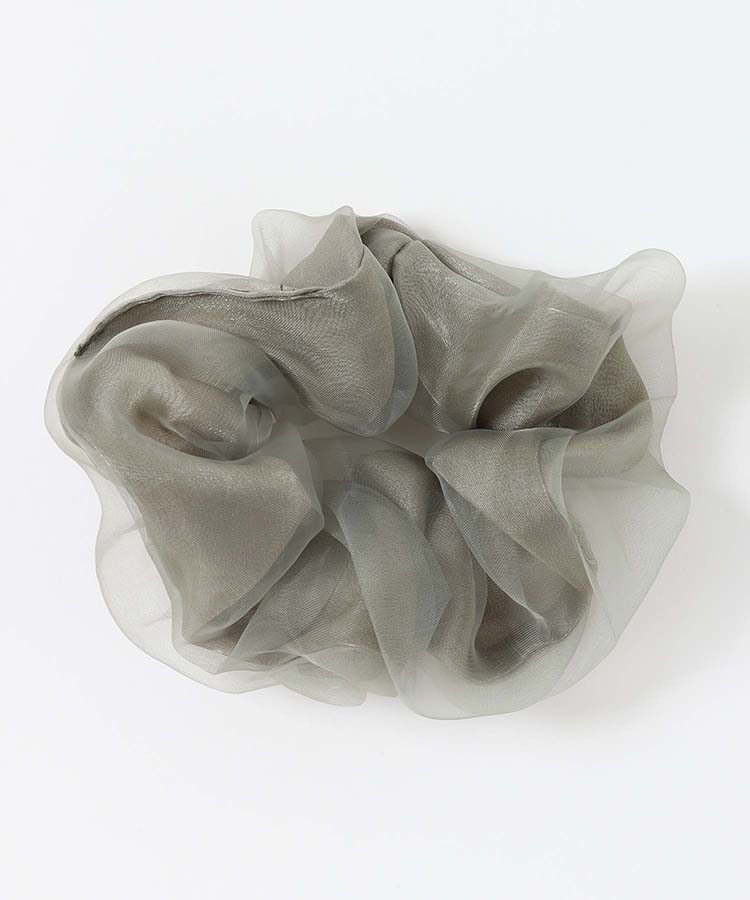 オーガンジー2重シュシュ