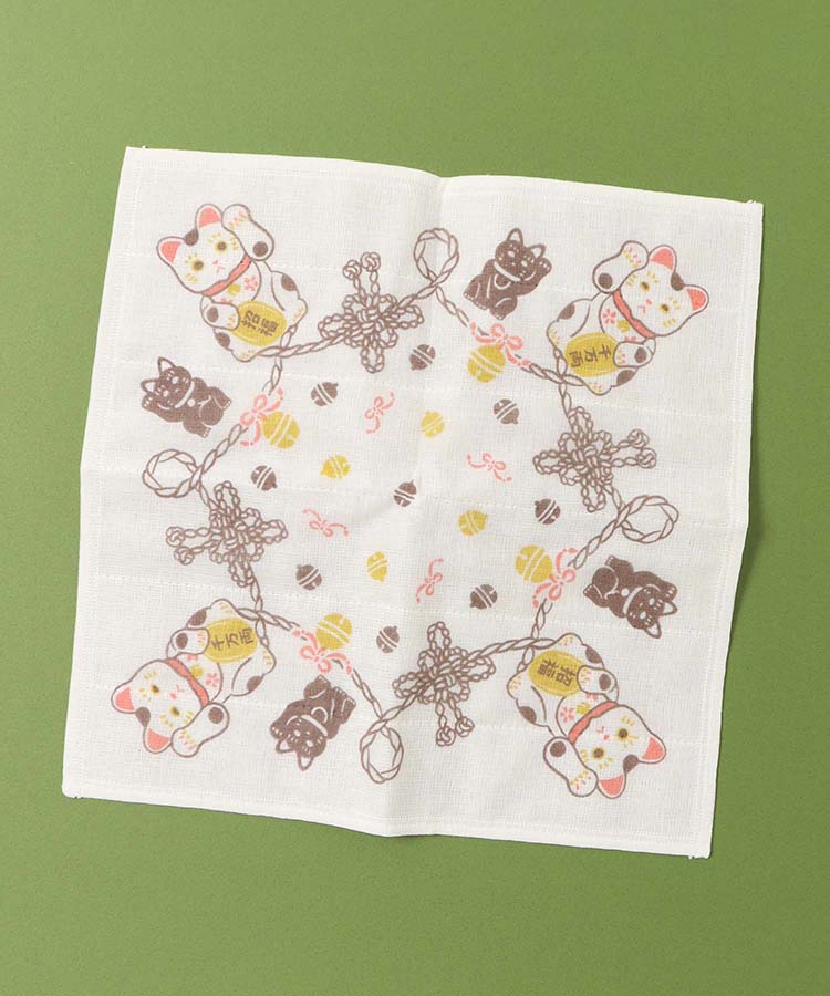 結びかや生地ふきん