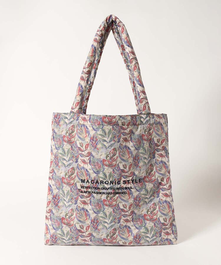 マルチ柄トート