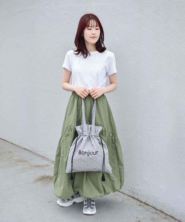 ナビー巾着トート