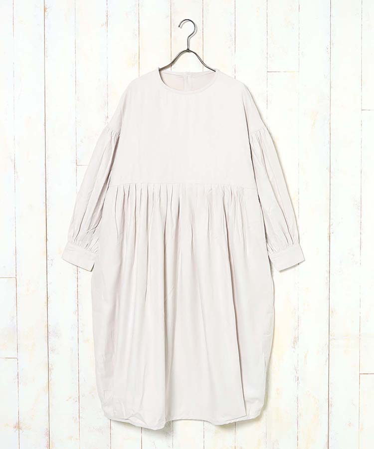 コーデュロイコクーンワンピース