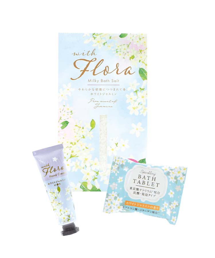 ウィズフローラホワイトジャスミンオーガンジーセット