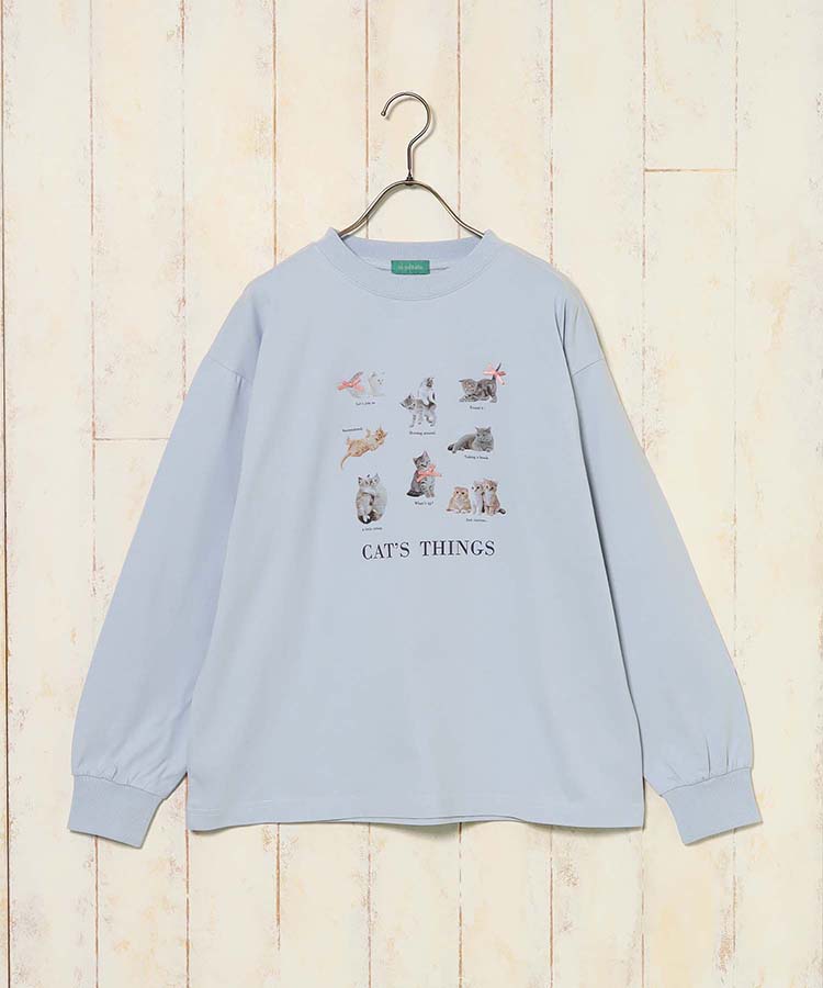 le petale CATsリボンロンT