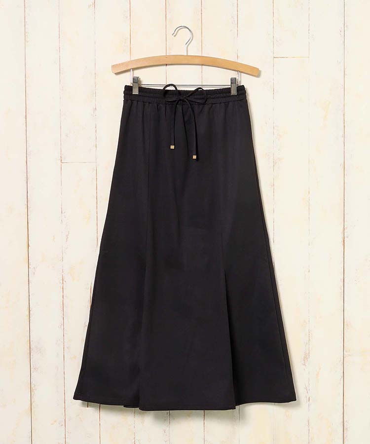 裏起毛カットツイルマーメイドスカート