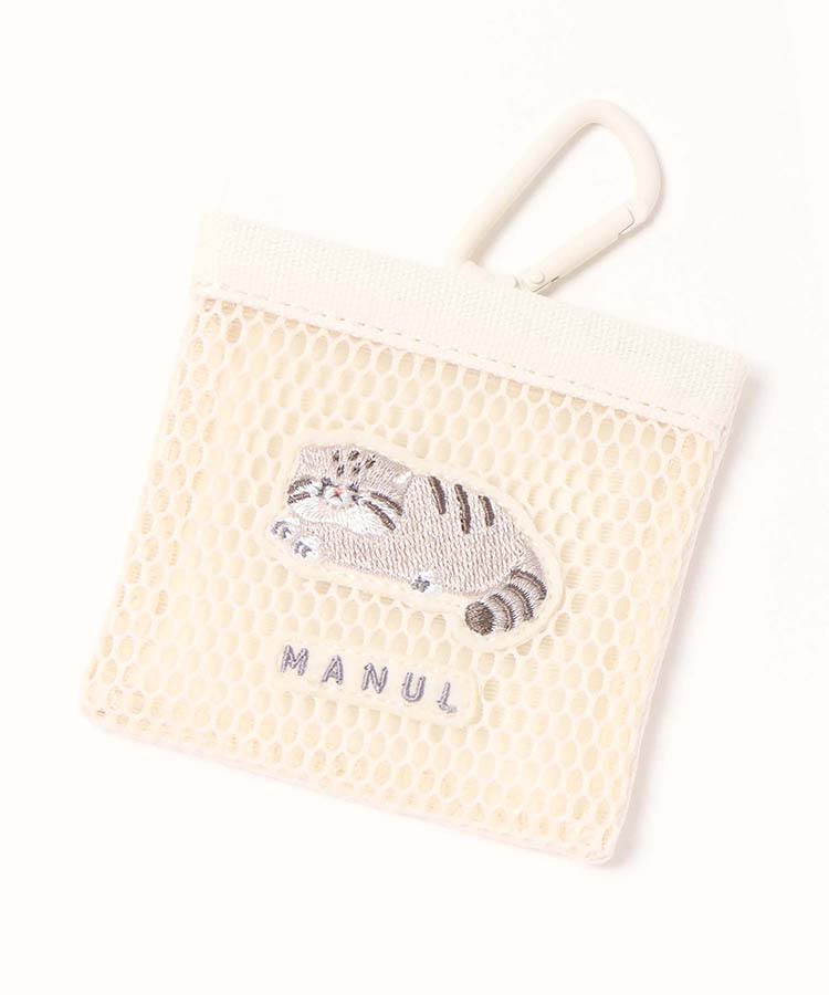 レアアニマルカラビナ付きミニポーチ