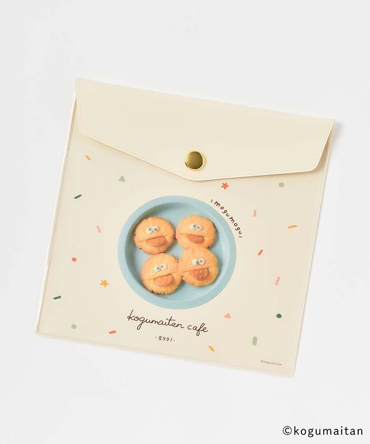 こぐまいたんホック付ポーチ