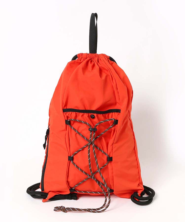ドローコードレースアップナップサック