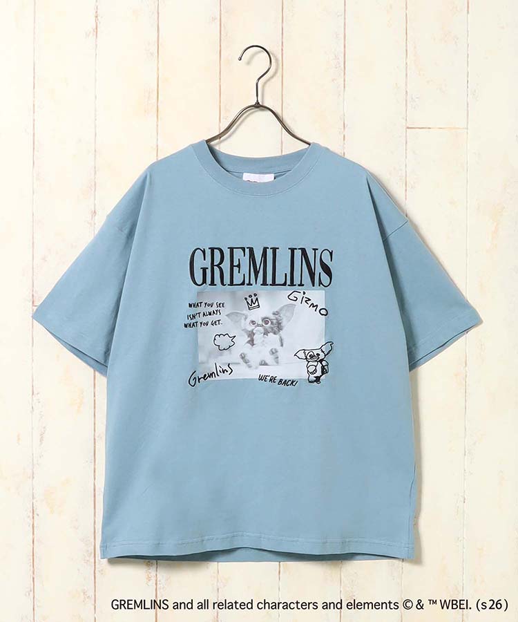 グレムリンフォト刺繍プリントTシャツ