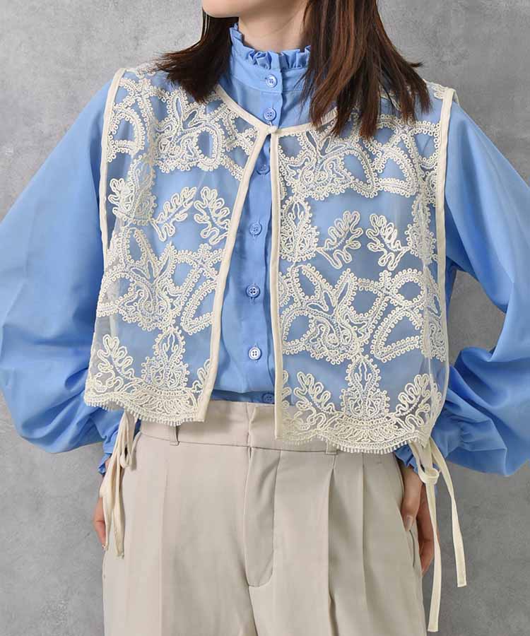 チュールテープベスト