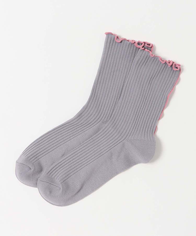 パステルメロウリブクルーソックス