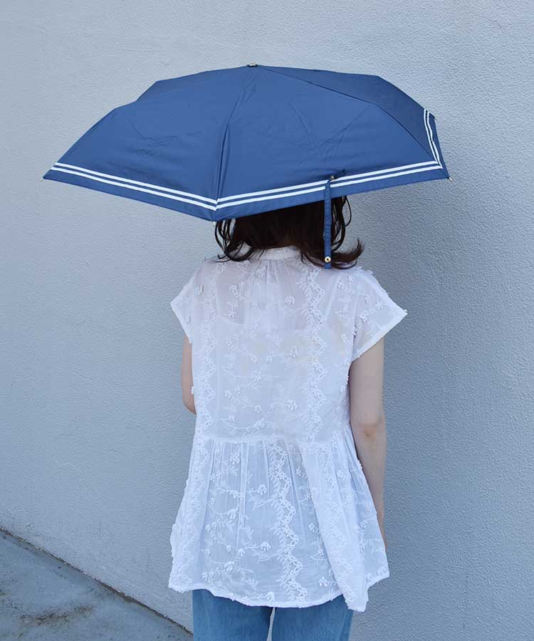 遮光セーラー晴雨兼用折りたたみ傘