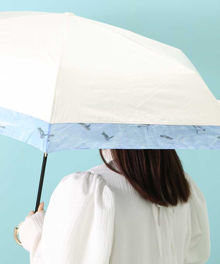 すみだ水族館×Wpc. 遮光スイミングペンギン リムオーガンジー ミニ