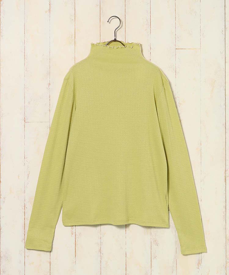 リブボトルネックロンT