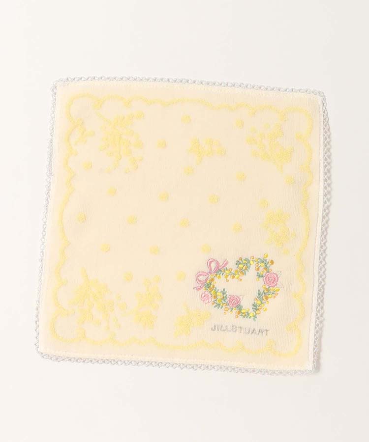 JILL STUARTミモザハートリースタオルハンカチ