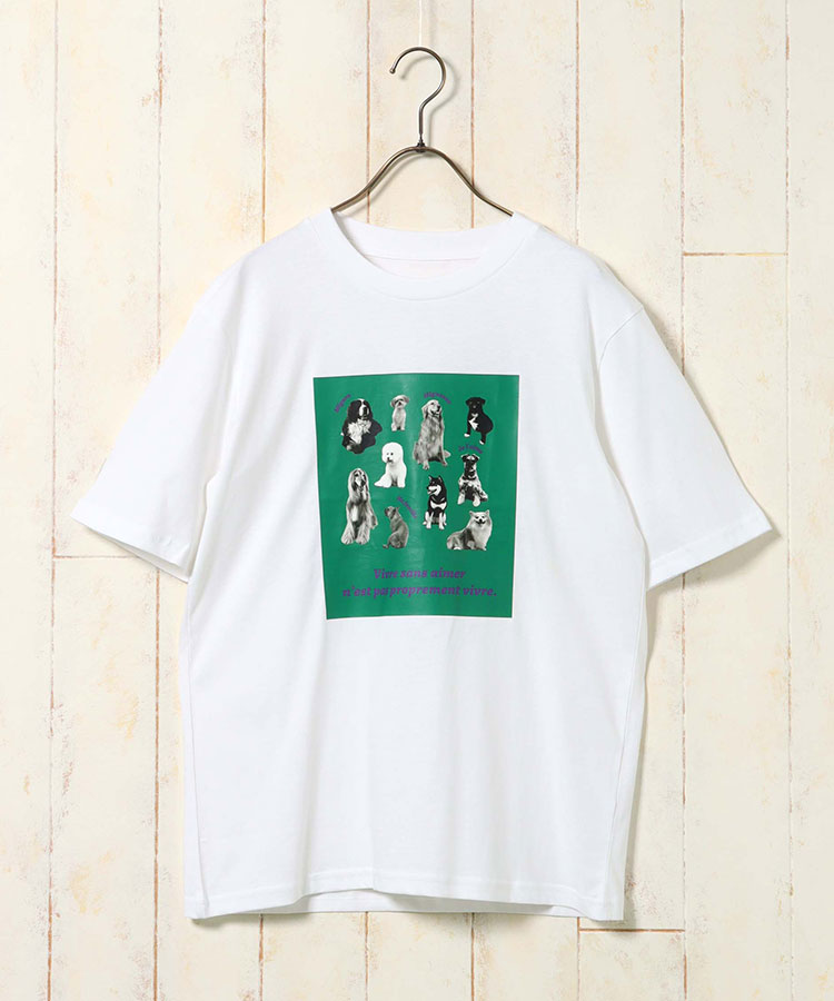 ≪SALE≫モノクロームペットTシャツ