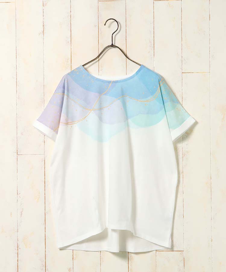 ≪SALE≫水彩プリントTシャツ