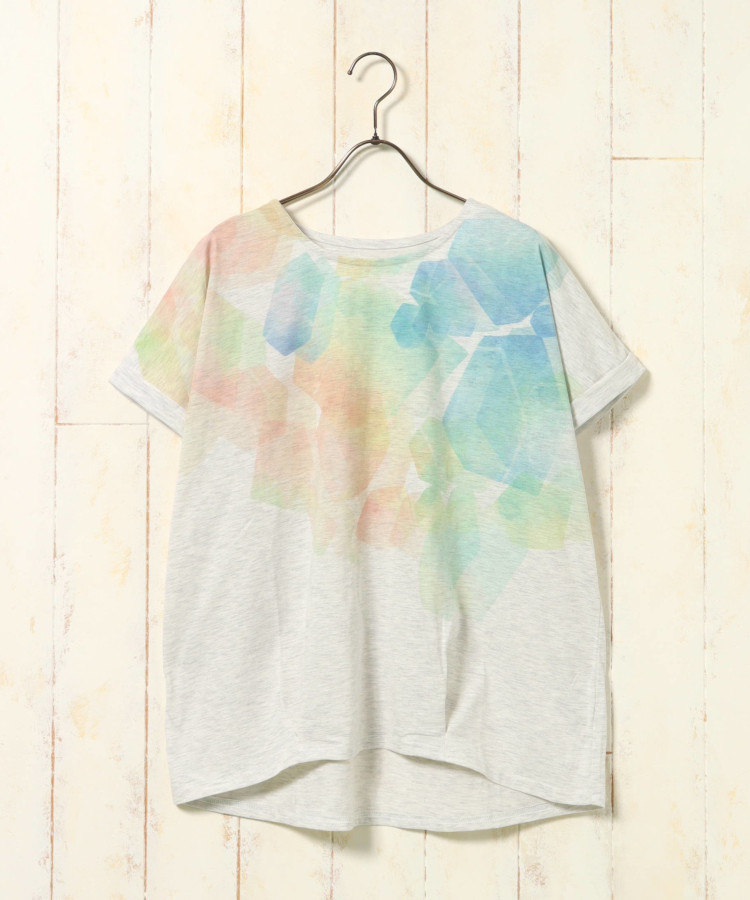 ≪SALE≫水彩プリントTシャツ