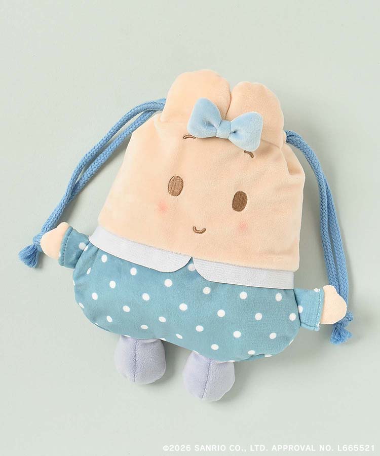 【WEB予約 3/12～順次発送】Bleu Bleuet×サンリオキャラクターズマスコット巾着
