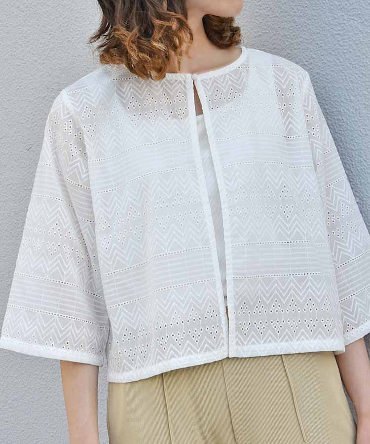 総刺繍ボレロ