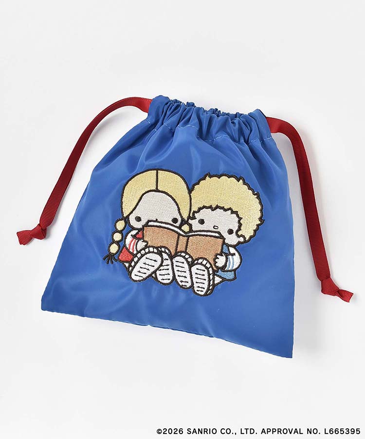 【WEB予約 3/4～順次発送】SANRIO CHARACTERS BASIC刺繍巾着