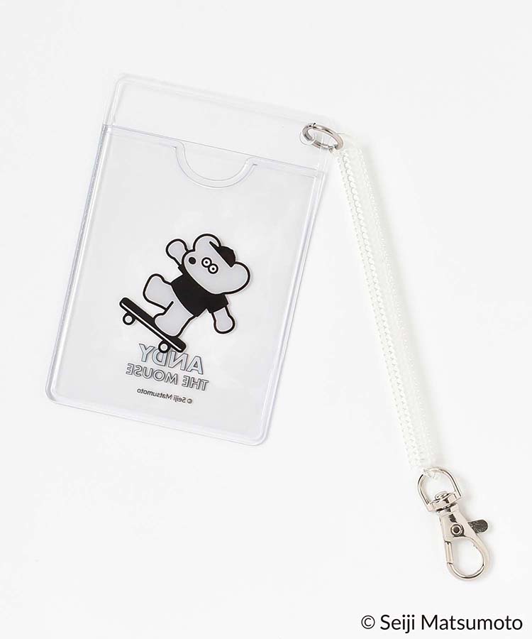 ねずみのANDYクリアパスケース