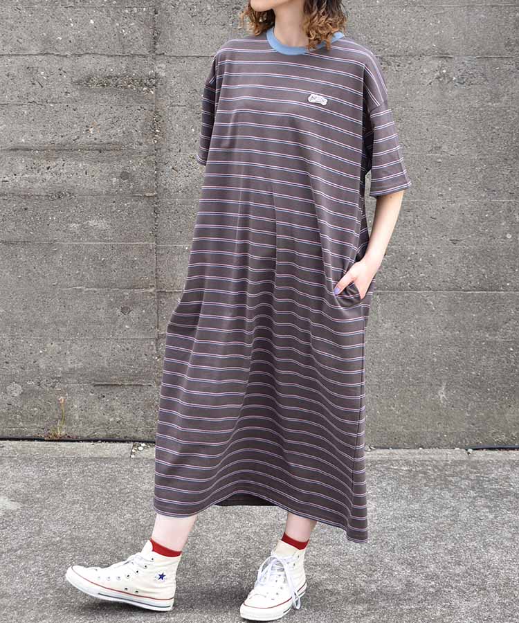 Bouncy.ボーダーワンピース