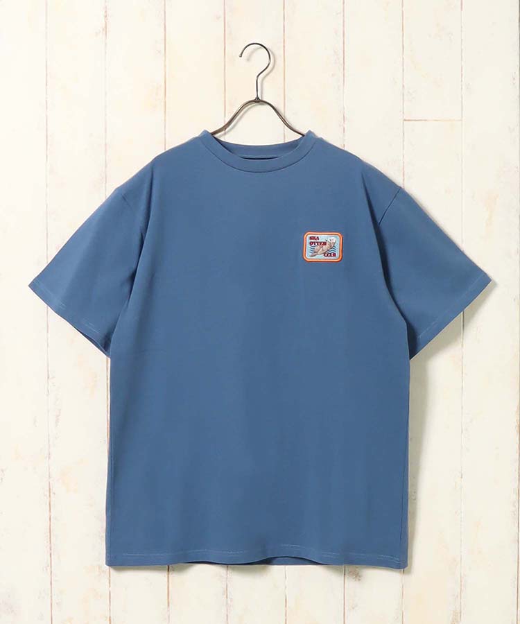 アニマルワッペン刺繍Tシャツ