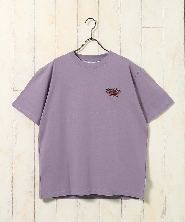 のんびりdog刺繍Tシャツ