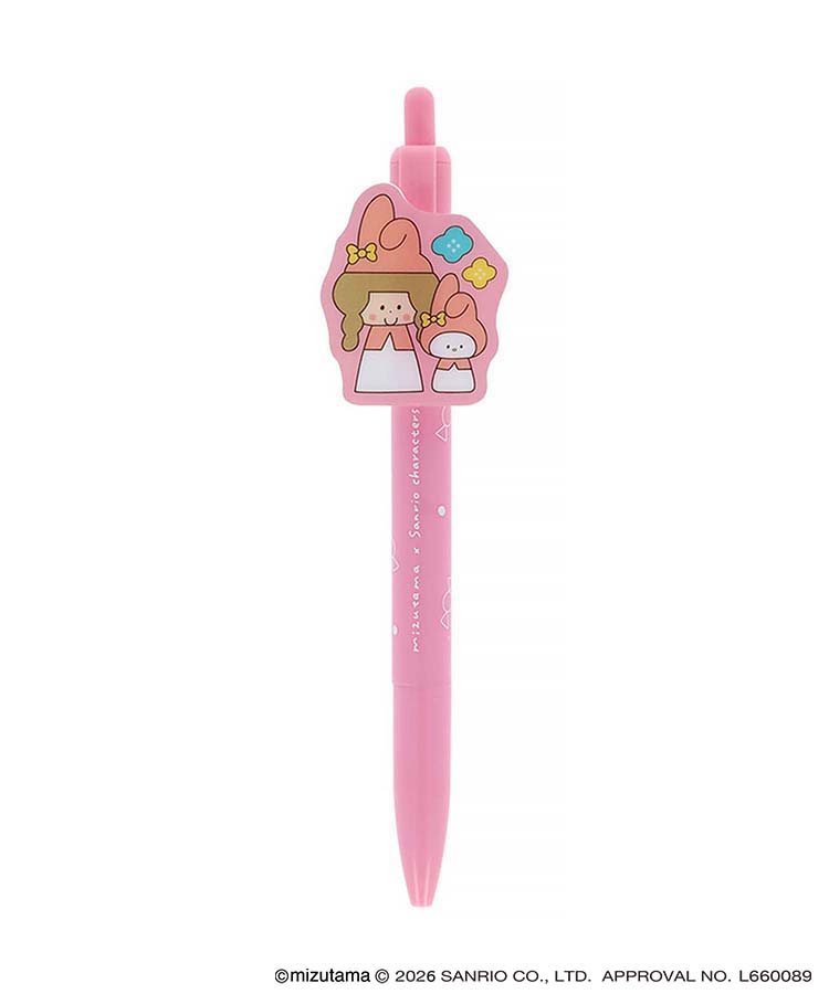 mizutama×Sanrio charactersプレート付きボールペン | Bleu Bleuet