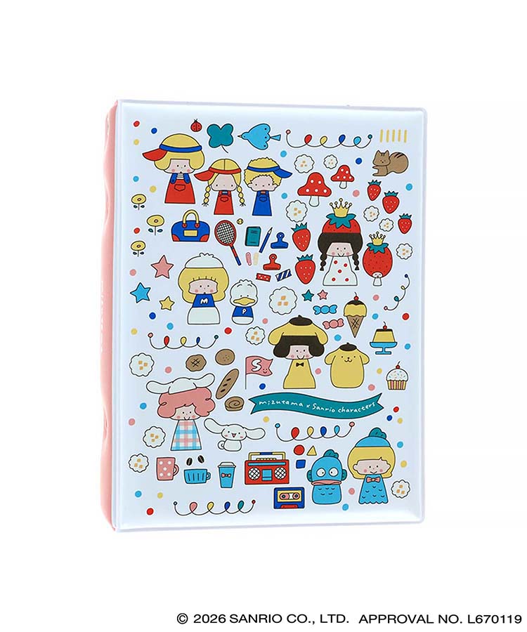 mizutama×Sanrio charactersシールバインダー