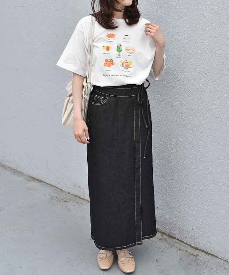 喫茶メニューロゴTシャツ
