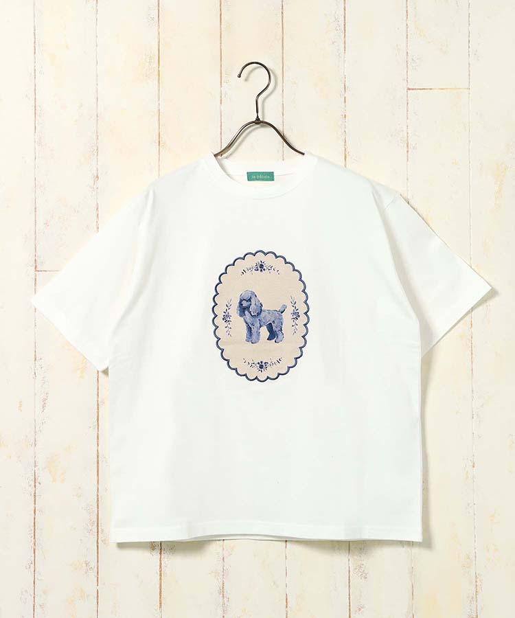 le petaleヴィンテージdogTシャツ
