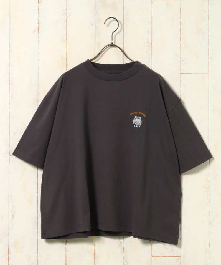 ≪SALE≫マヌルネコ刺繍Tシャツ