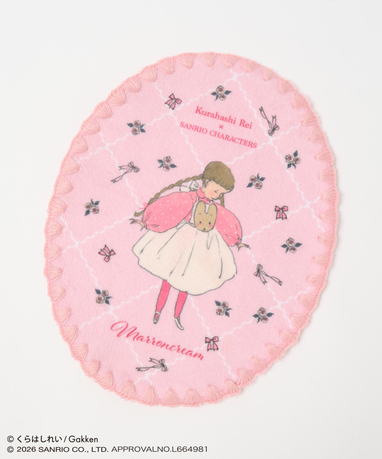 【WEB限定】くらはしれい×サンリオキャラクターズダイカットハンカチ