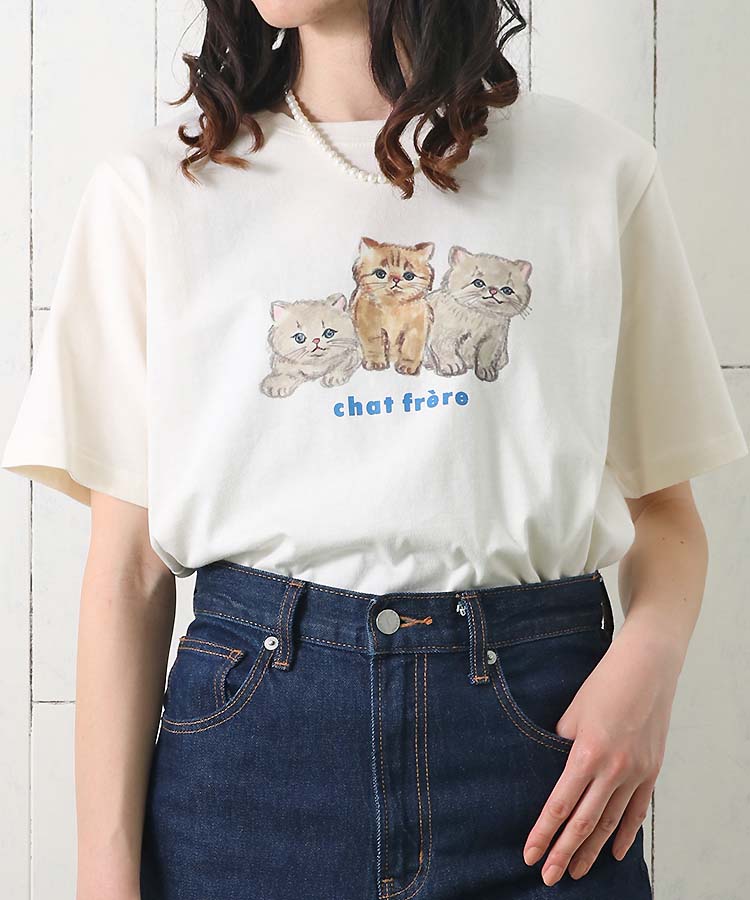 ≪SALE≫le petale chat frereTシャツ