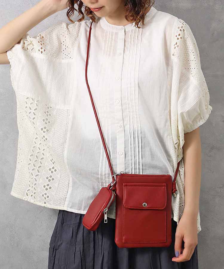 ポーチ付きミニショルダー