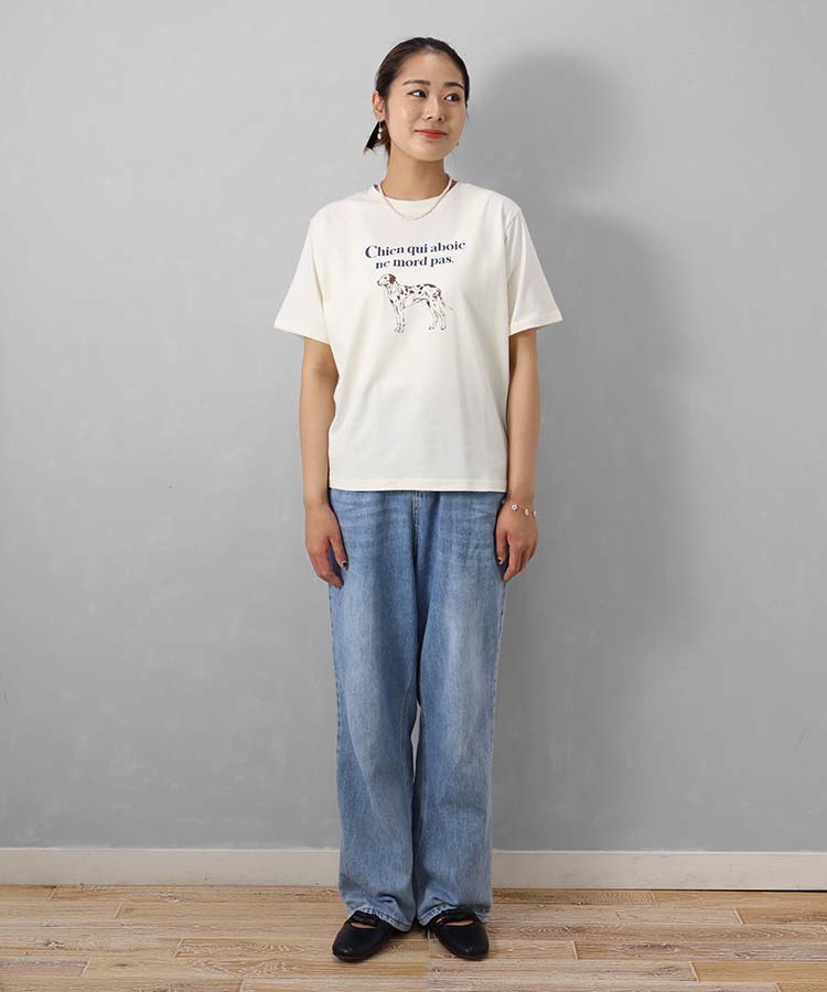 ≪SALE≫le petaleダルメシアンTシャツ