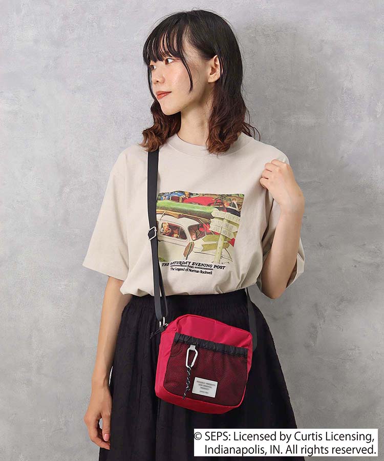 ノーマンロックウェルプリントTシャツ