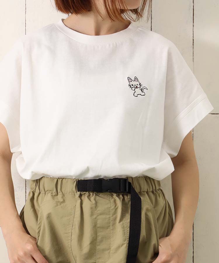 ノンタン刺繍Tシャツ