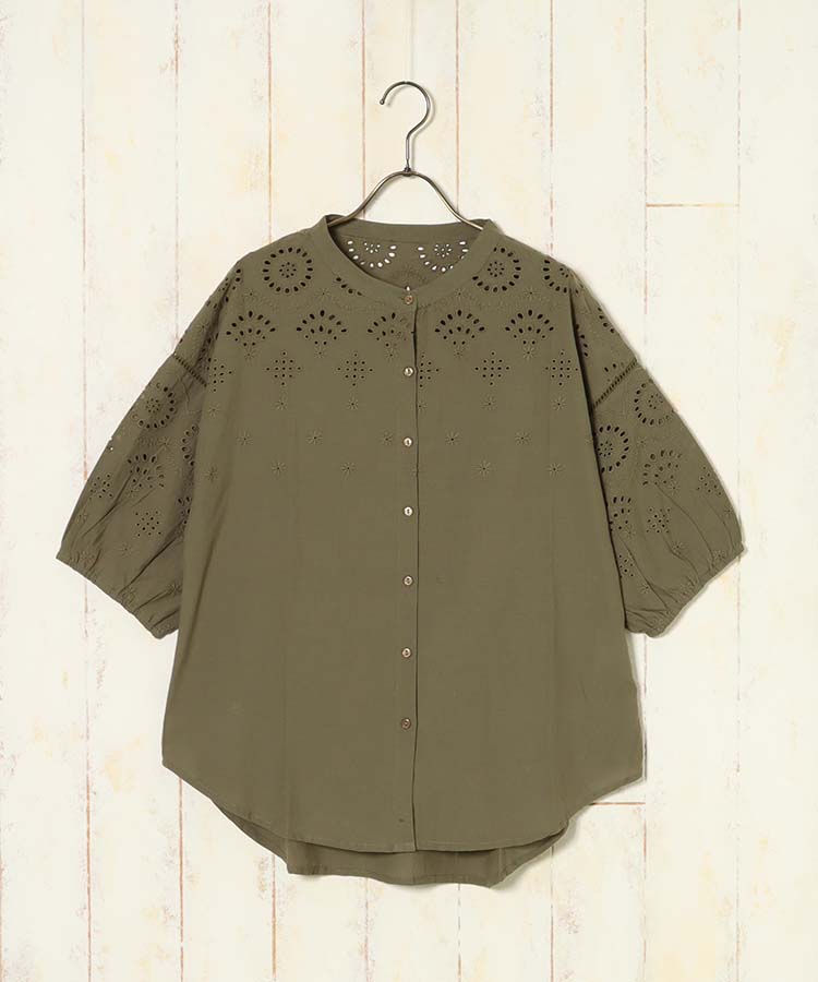 ≪SALE≫シフリー刺繍ブラウス