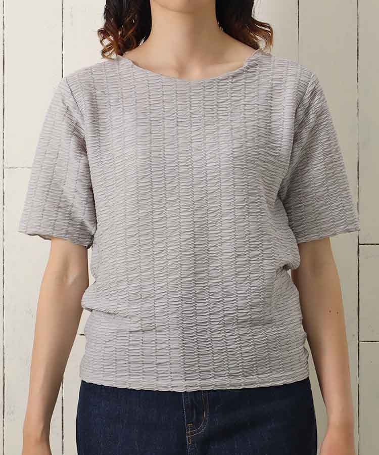 ランダムシャーリングクルーネックTシャツ