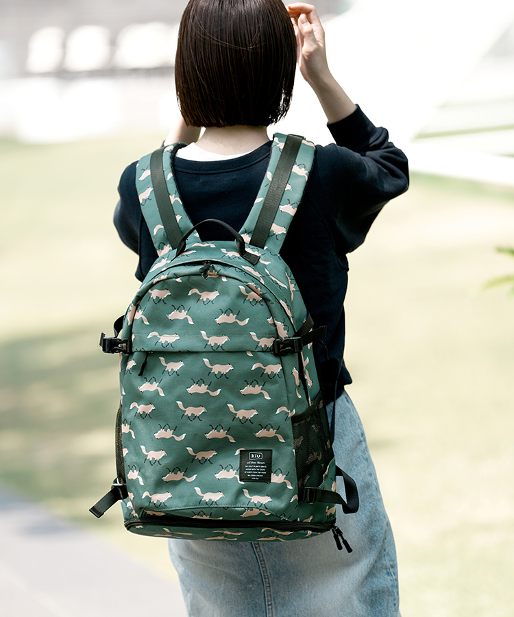 【KiU and BleuBleuet】KiU600Dバッグパック