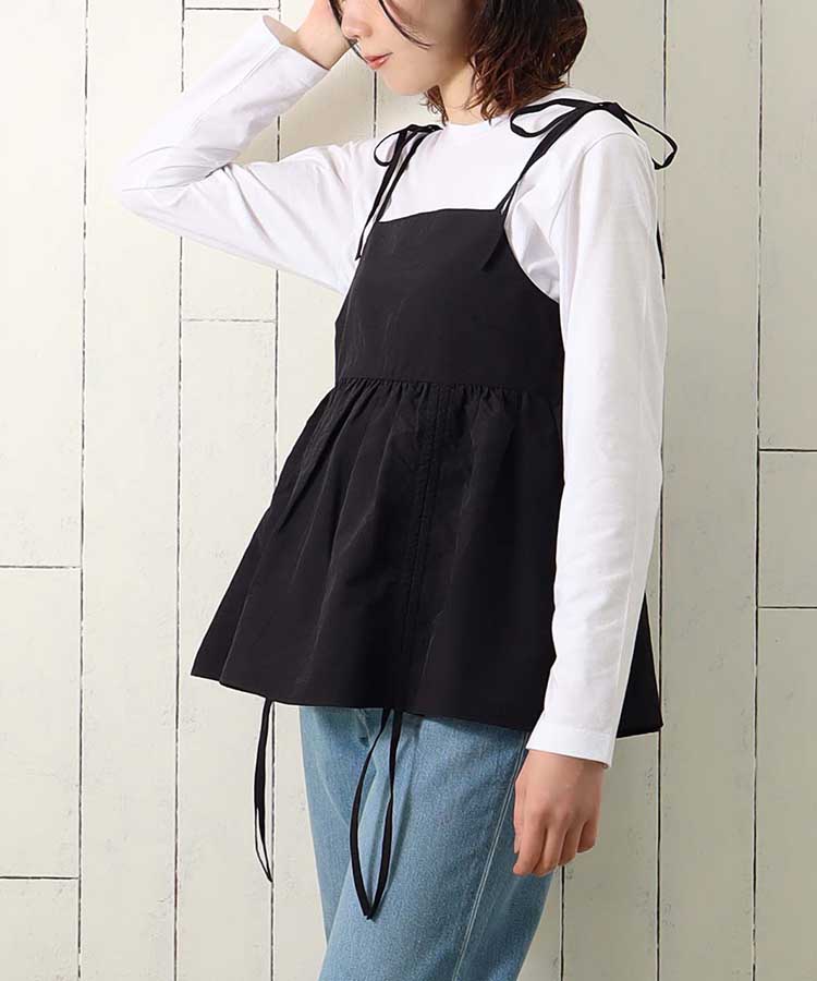 タフタドロストキャミ