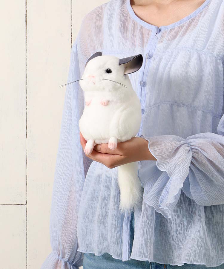 チンチラそっくりぬいぐるみ