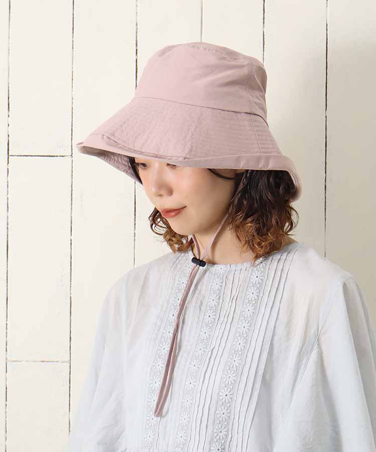 遮光ツバ広ハット 帽子 ハット ファッション雑貨 ファッション