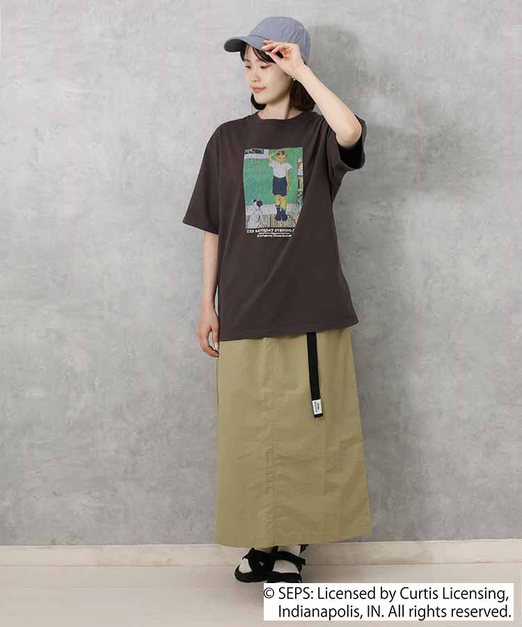 BOY＆DOGプリントTシャツ