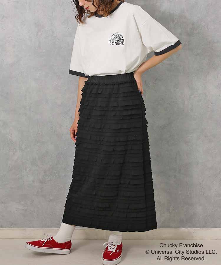 CHUCKYマルチイラストTシャツ