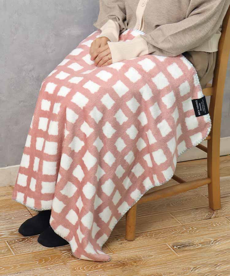 リバーシブルブランケット